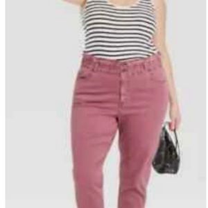NWT Paper bag Waist Jeans